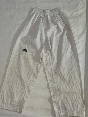 Vintage Adidas Spellout Karate Streetwear Pants
